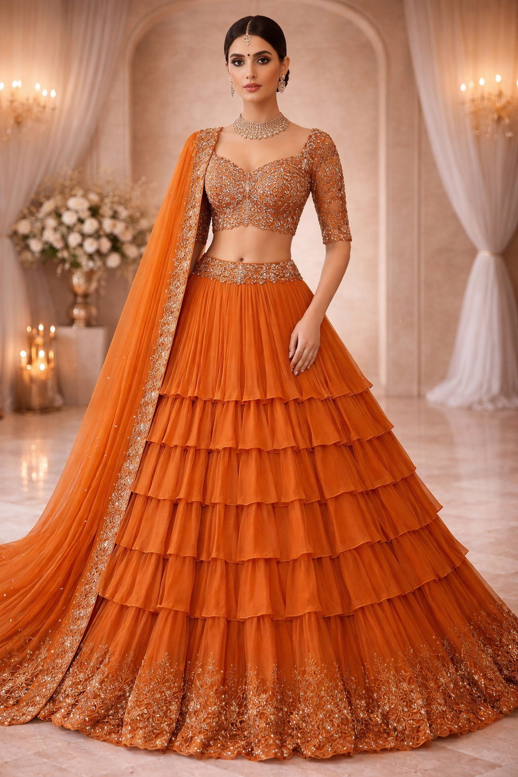 UV Royal Siks – Sunset Ruffle Royale