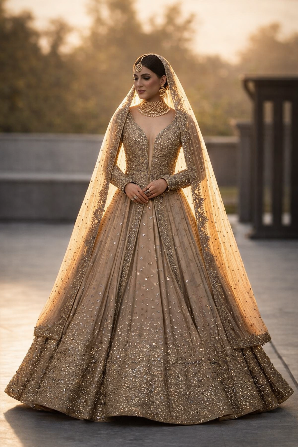 Bridal Lehenga Elegance – UV ROYAL SILKS